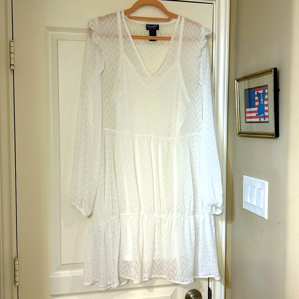 Wrangler white sundress!